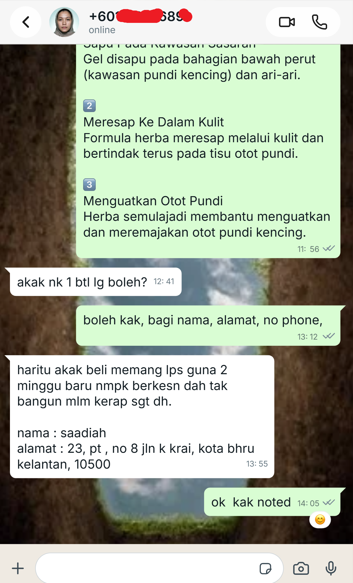 Testimoni pelanggan 2